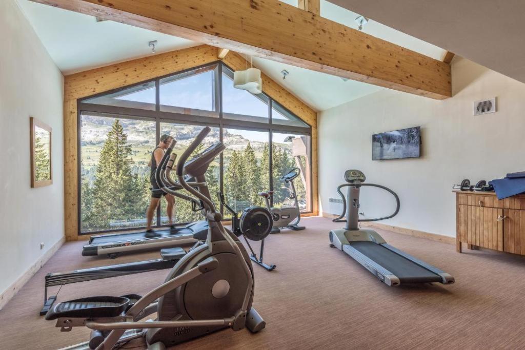 Premium Nature Retreat Flaine: Heated Pool, Spa & Fitness Exterior photo