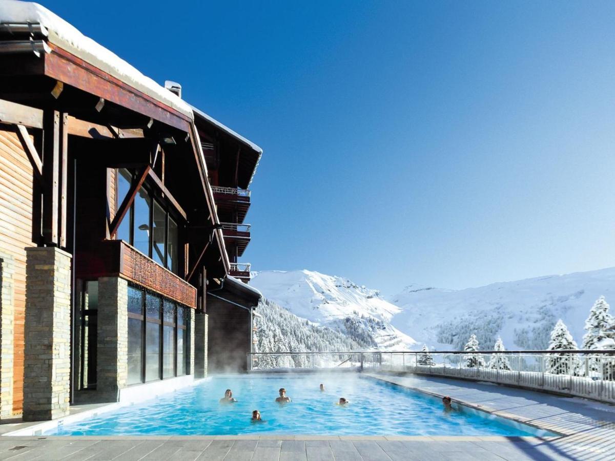 Premium Nature Retreat Flaine: Heated Pool, Spa & Fitness Exterior photo