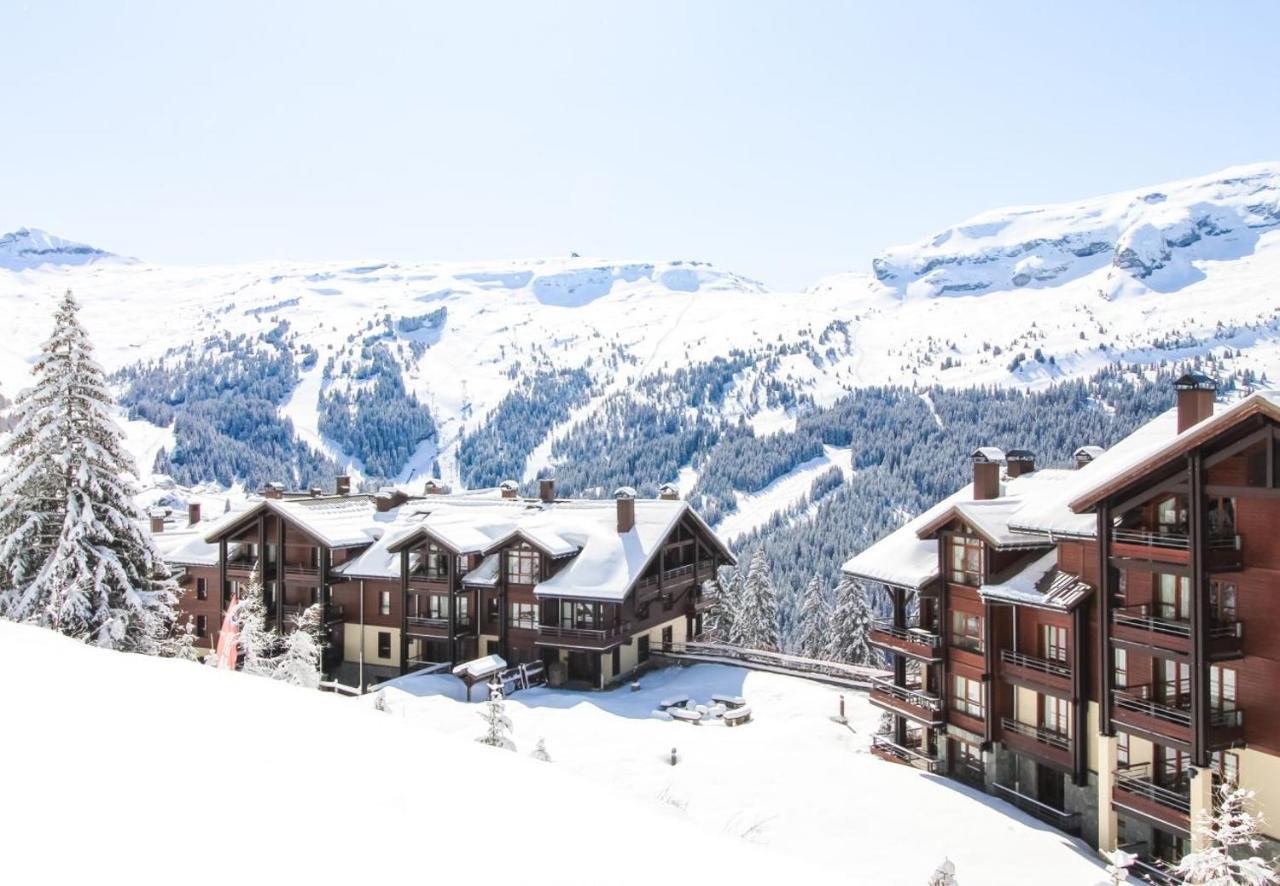 Premium Nature Retreat Flaine: Heated Pool, Spa & Fitness Exterior photo